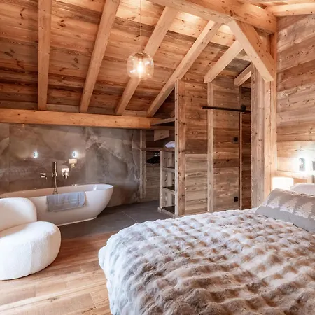Chalet De Luxe Aux Gets - 5 Chambres, Jacuzzi, Animaux Acceptes, Parking - Fr-1-671-282 *