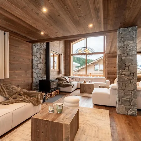 De Luxe Aux Gets - 5 Chambres, Jacuzzi, Animaux Acceptes, Parking - Fr-1-671-282 Chalet Les Gets